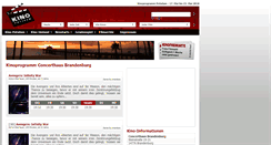 Desktop Screenshot of concerthaus-brandenburg.kino-potsdam.de