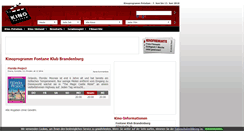 Desktop Screenshot of fontaneklub-brandenburg.kino-potsdam.de