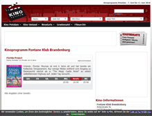 Tablet Screenshot of fontaneklub-brandenburg.kino-potsdam.de